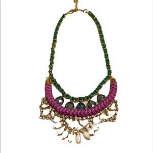 Multicolor Rhinestone Necklace